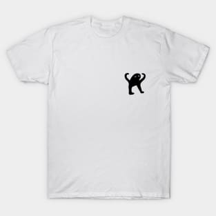 Black Cat Meme Cursed Cats T-Shirt